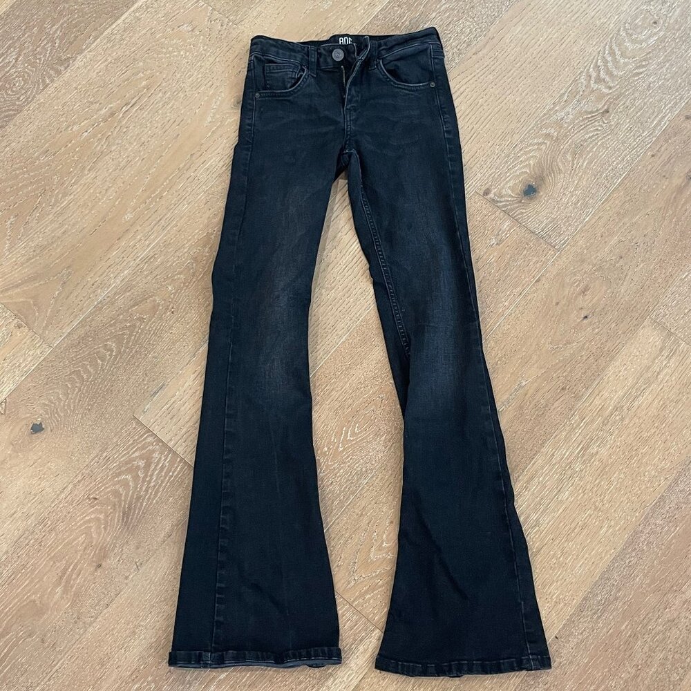 BDG Flare Black Jeans - Waist 25, Length 32